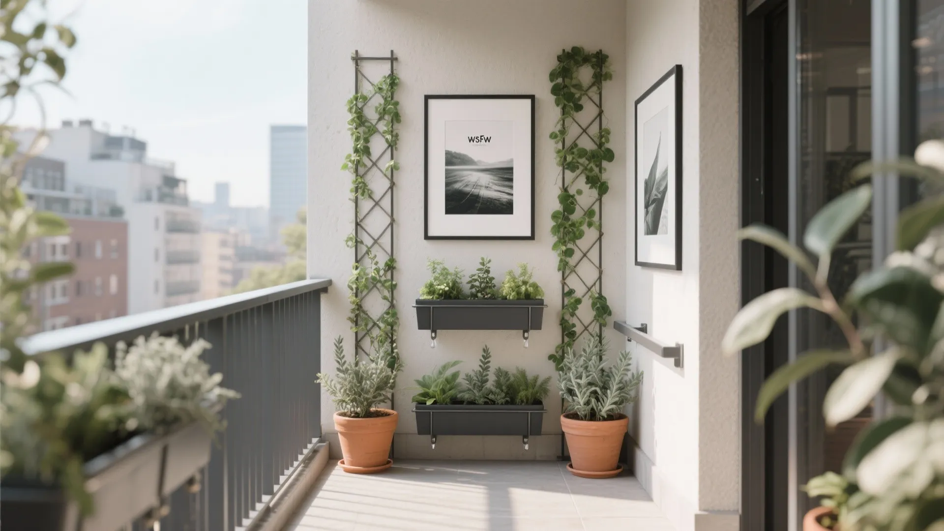 Vertical Green Gallery Walls