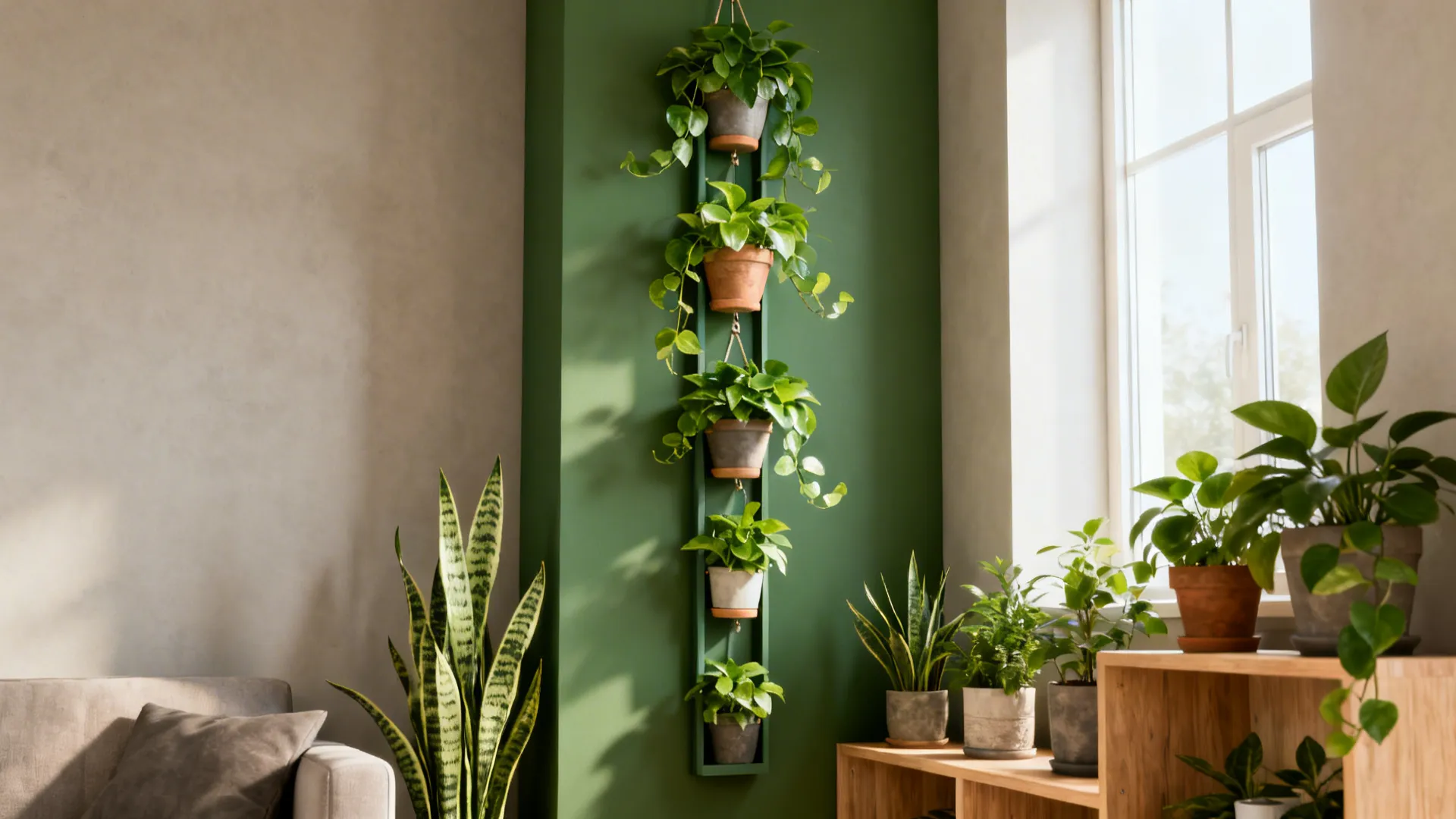 2. Vertical Green Wall