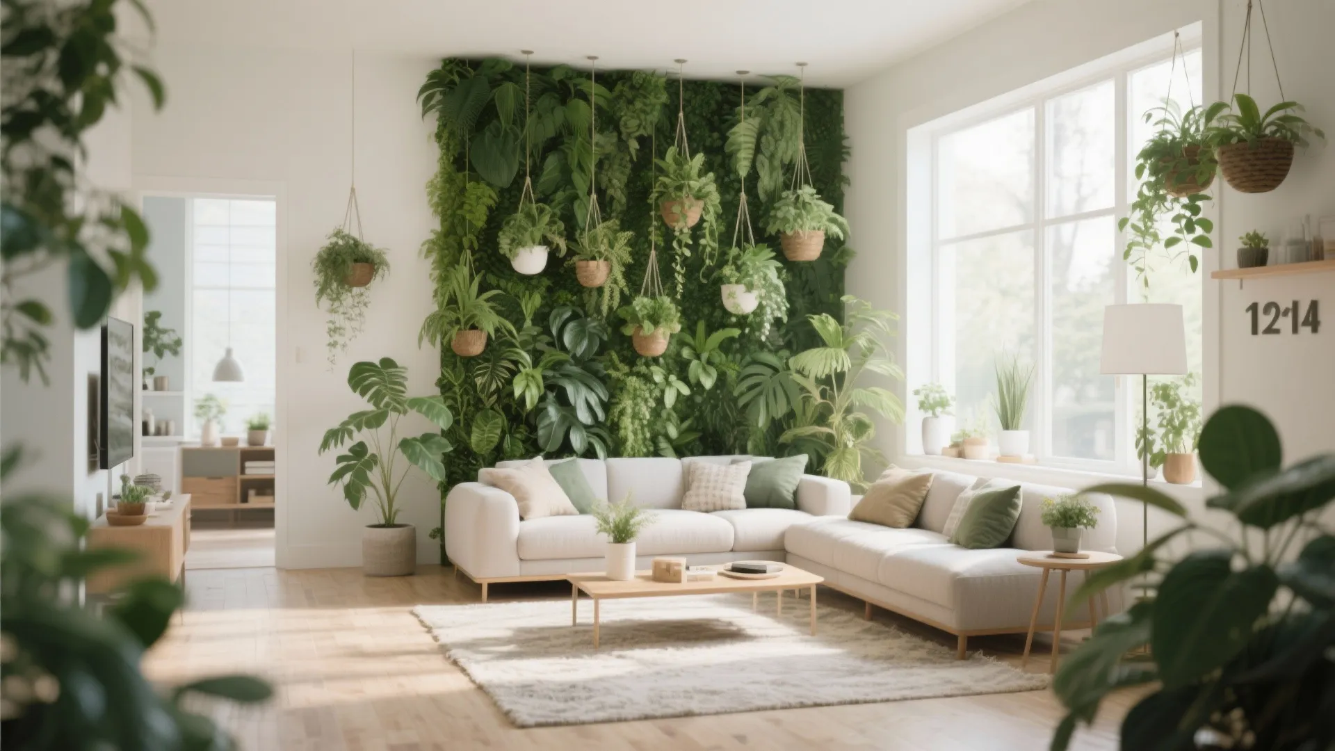 9. Vertical Greenery for Freshness