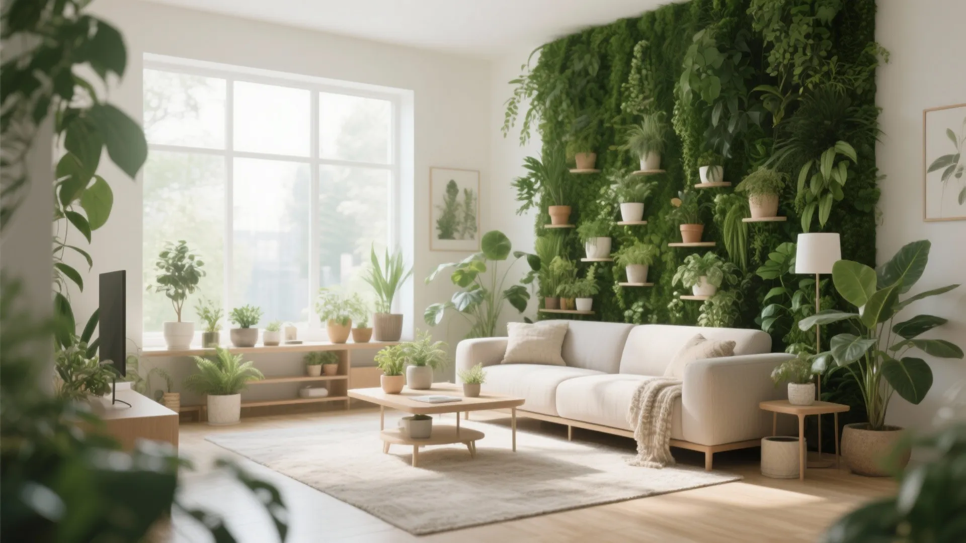 6. Vertical Greenery for Freshness