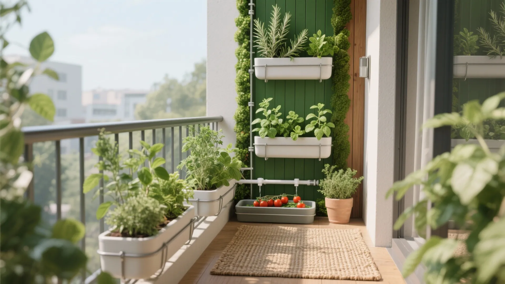 Vertical Greenery and Edible Corners