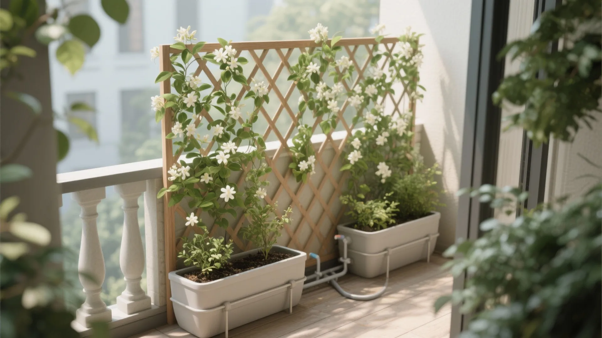Vertical Greenery for Privacy & Microclimate