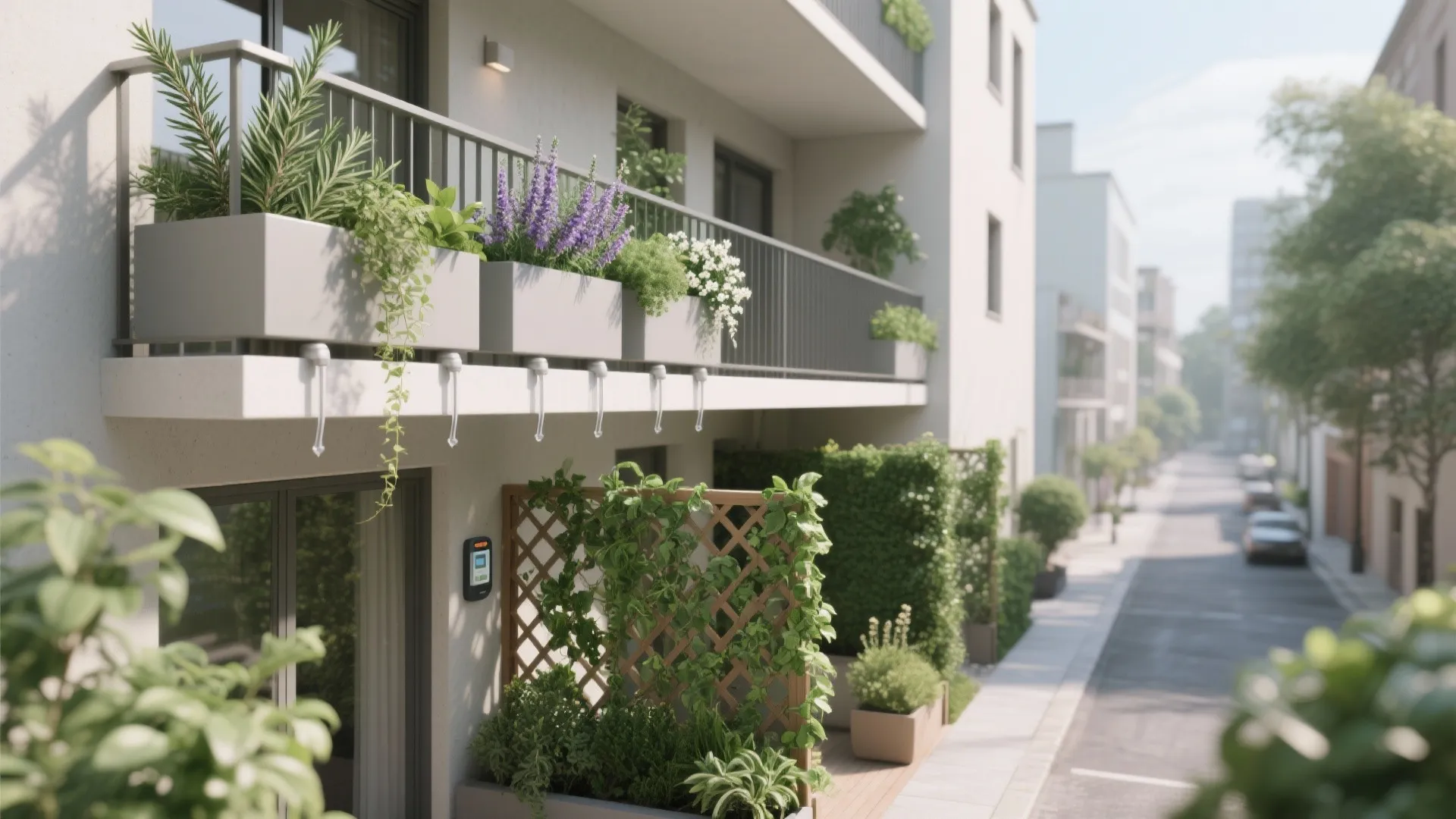 Vertical Greenery and Micro-Climate Control