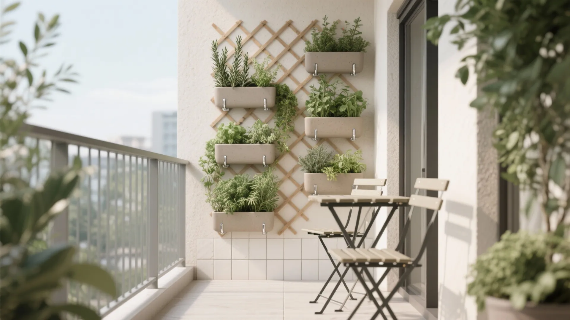 Vertical Greenery & Slim Planters