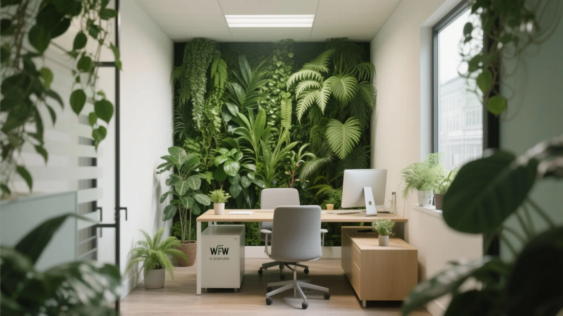 Vertical greenery walls