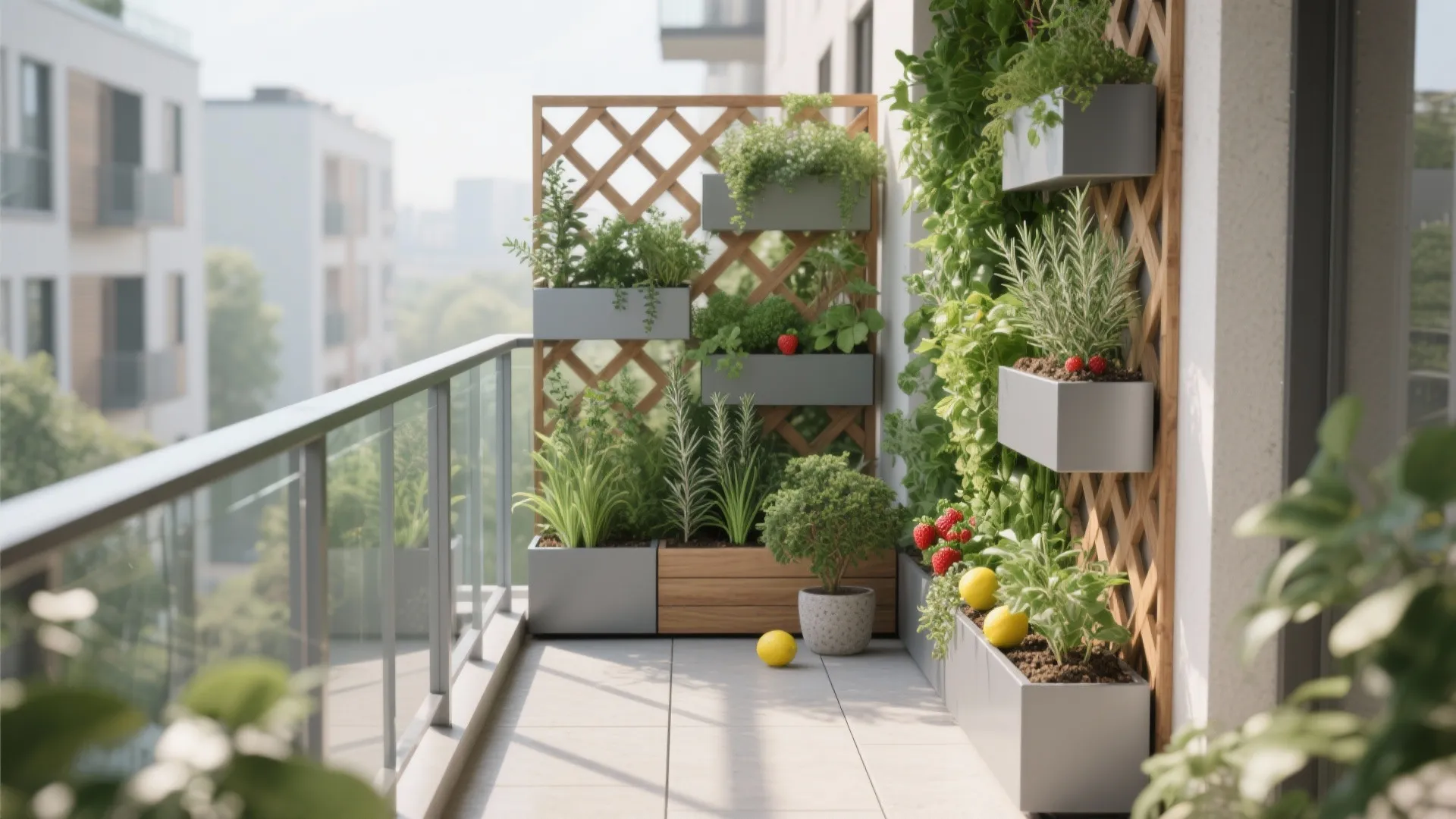 Vertical greens that work hard