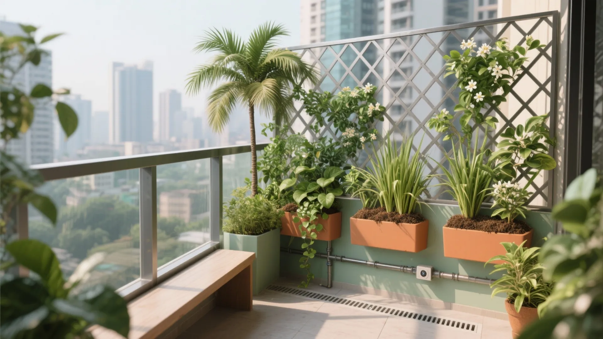 Vertical greens and privacy that really grow