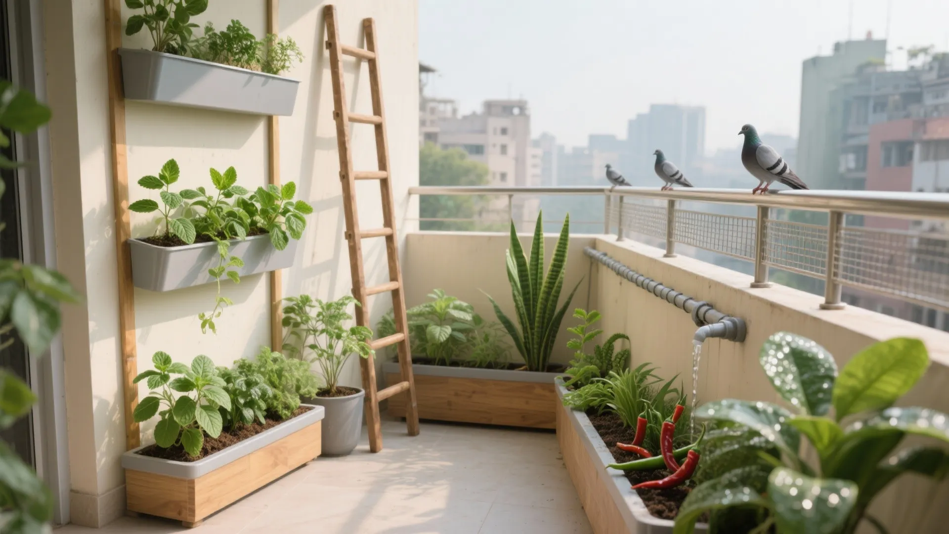 Vertical Greens and Edible Corners