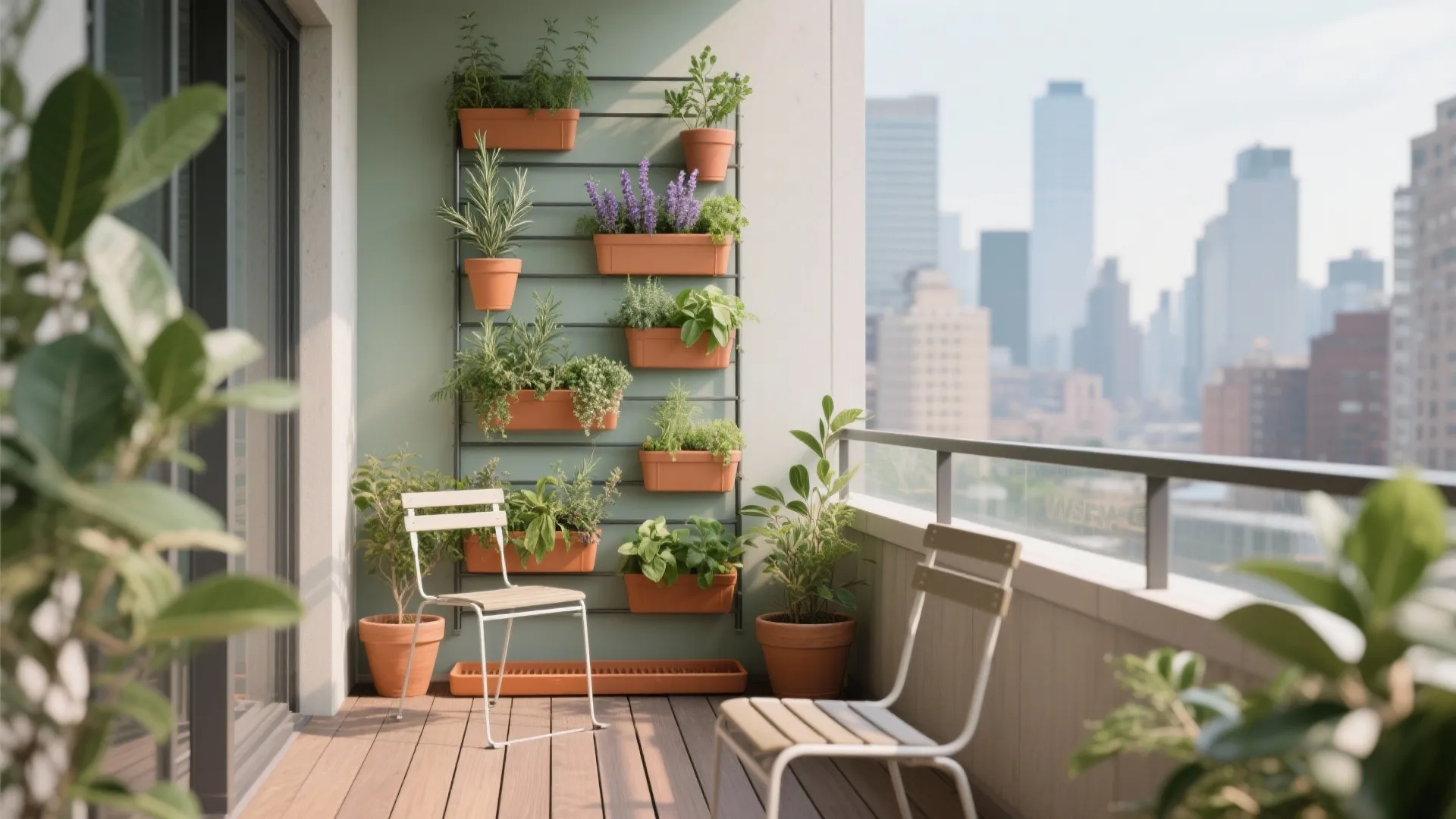 Vertical Green Wall (Grow Up, Not Out)