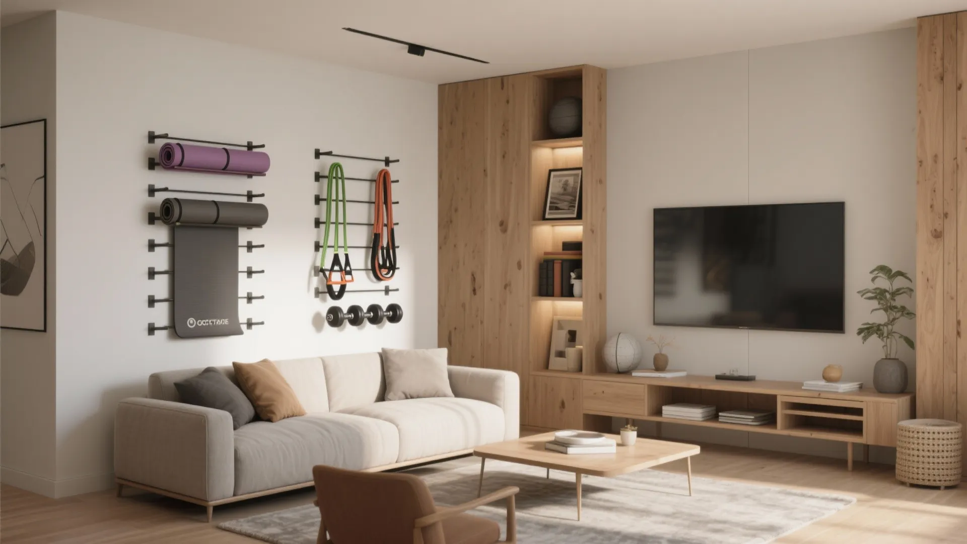 5. Vertical Storage for Gear