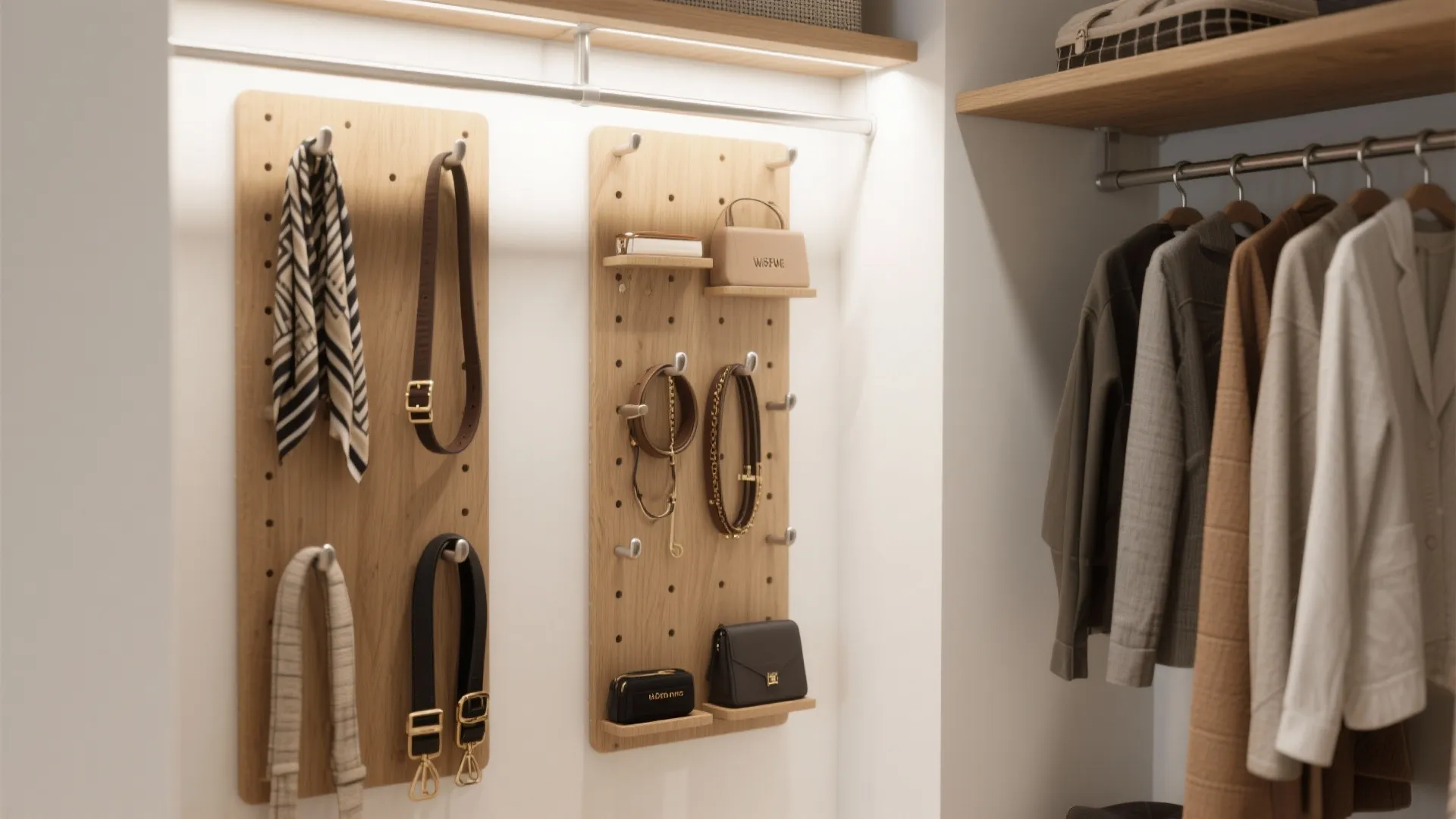 Idea 1: Vertical Hanging Storage