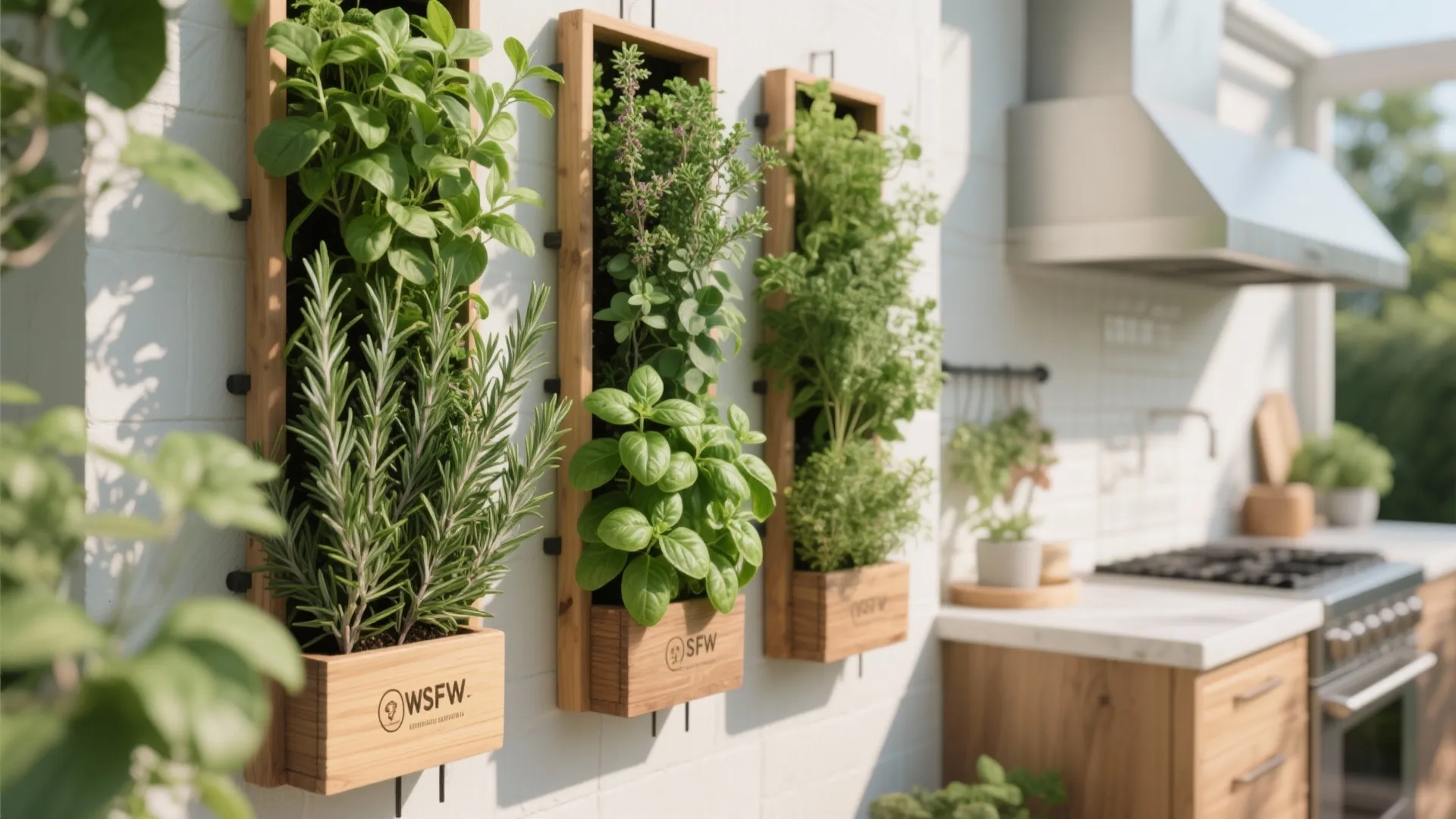 10. Vertical Herb Garden