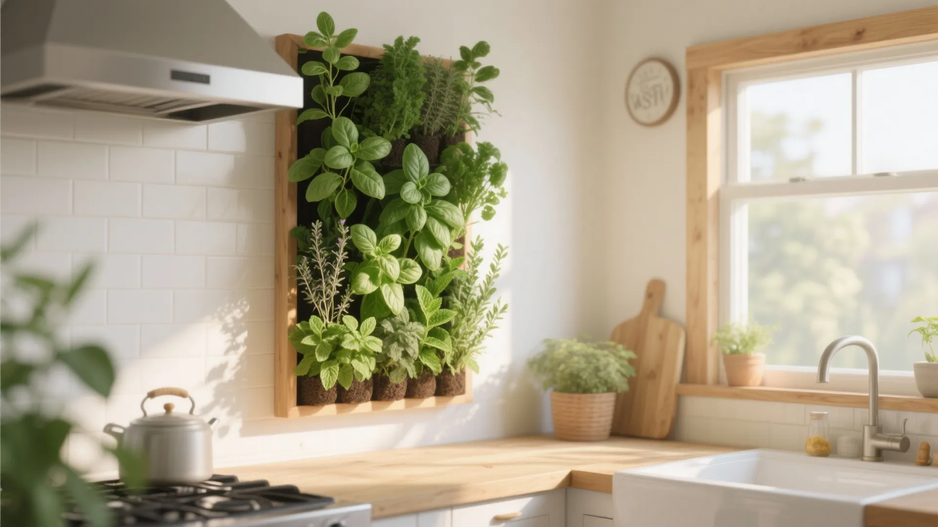 3. Vertical Herb Garden