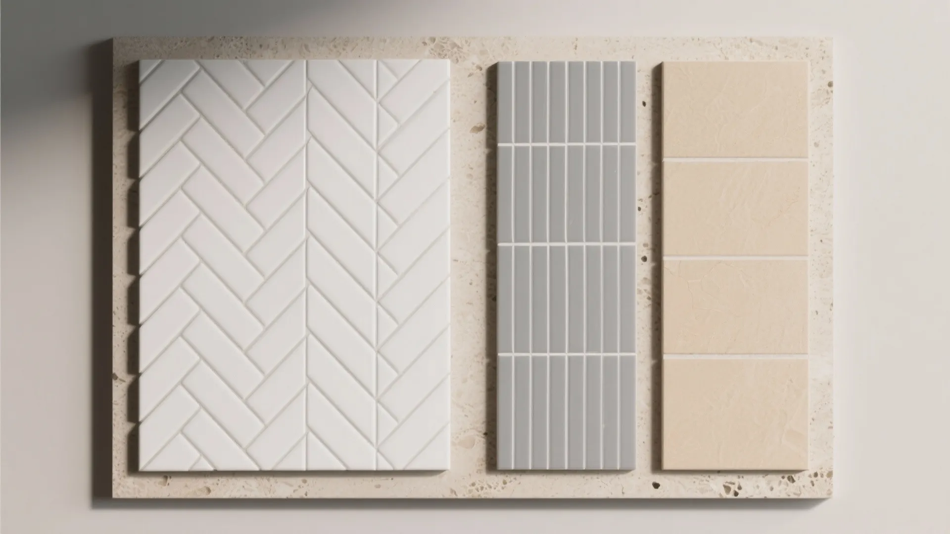 Vertical Stacks and Herringbone to Add Height