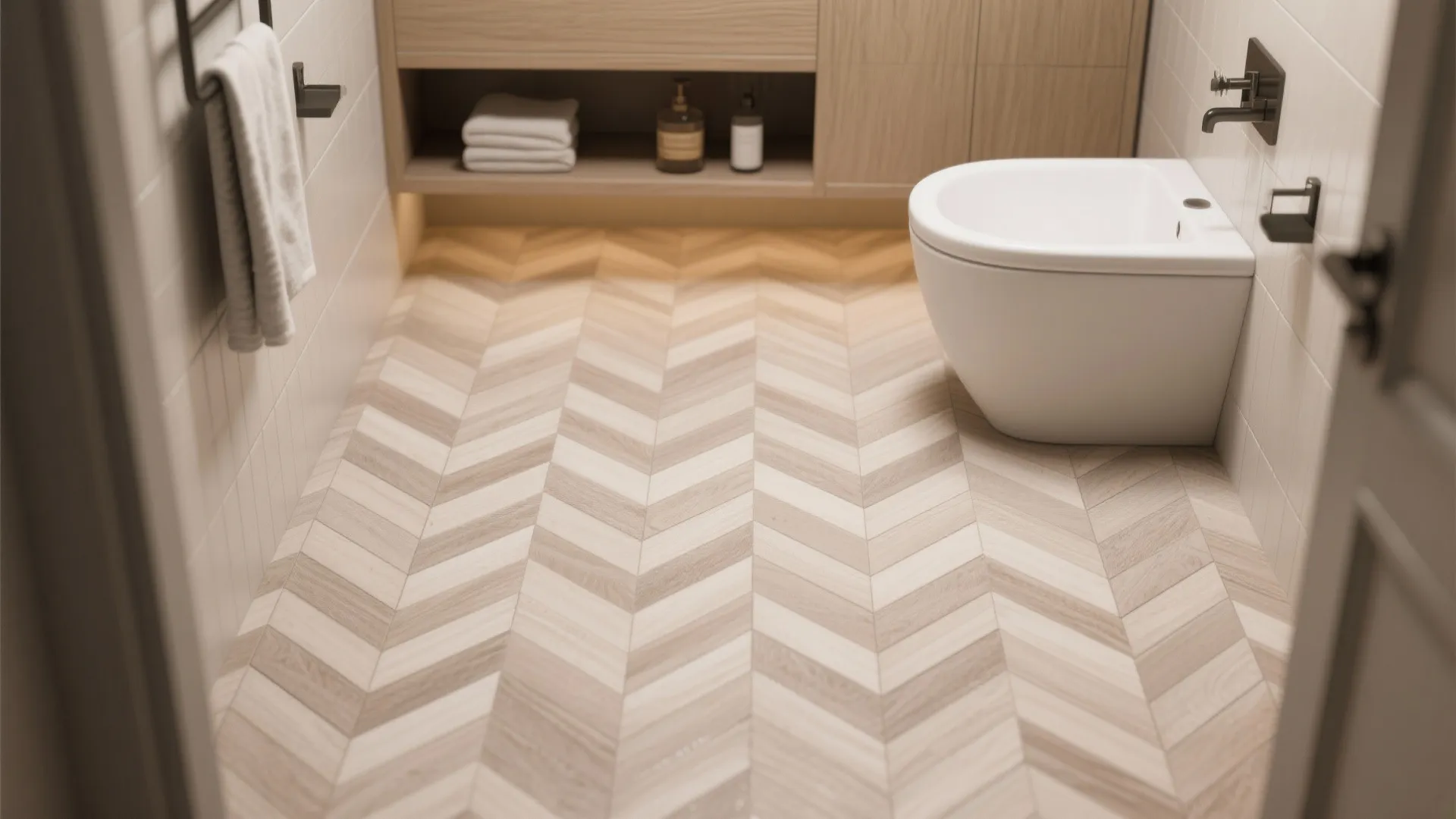 2. Vertical Herringbone Patterns
