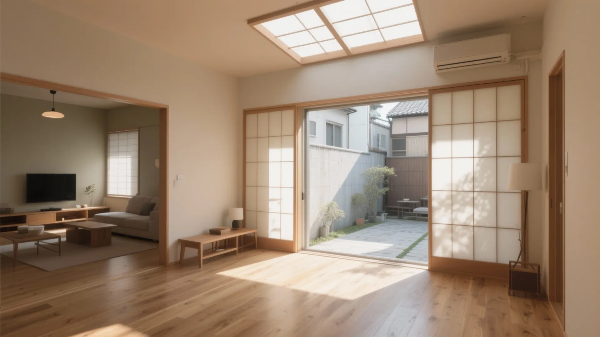 Tips 3: 採光は“縦と横”の二面で取る、京都町家に学ぶ抜け（東京小戸型 × 日式風格）