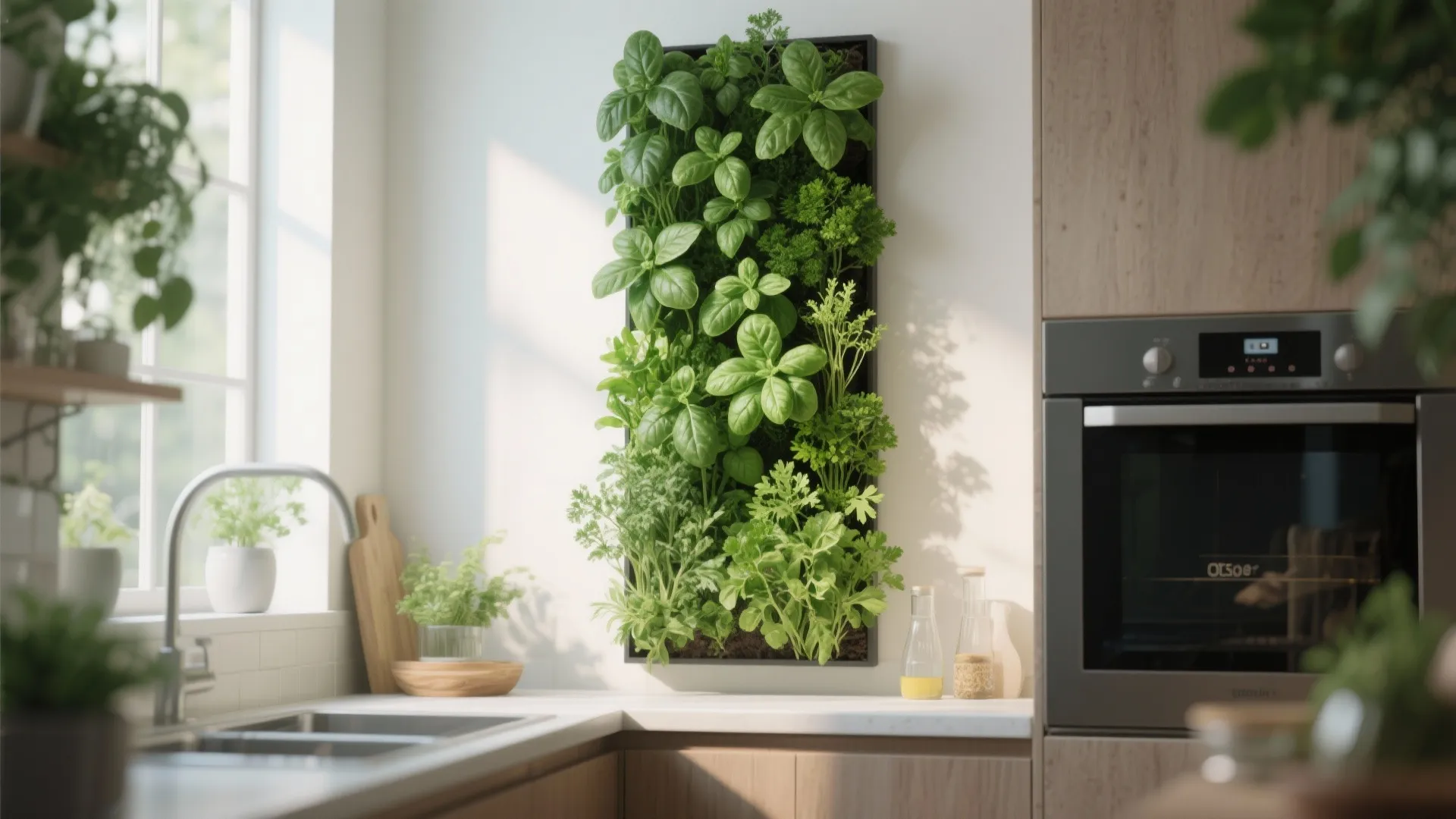 Vertical Garden Feature