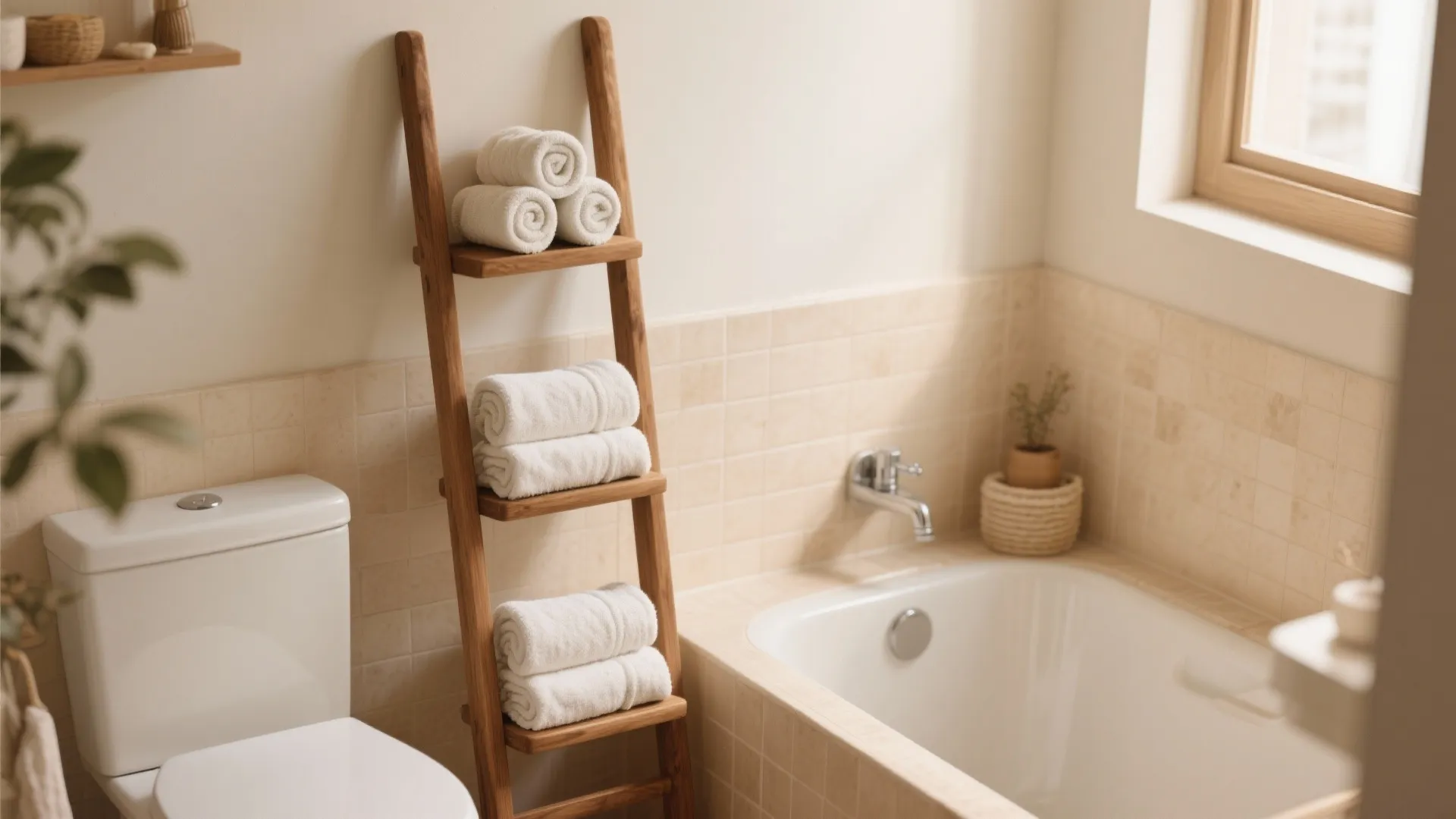 8. Vertical Storage Ladders