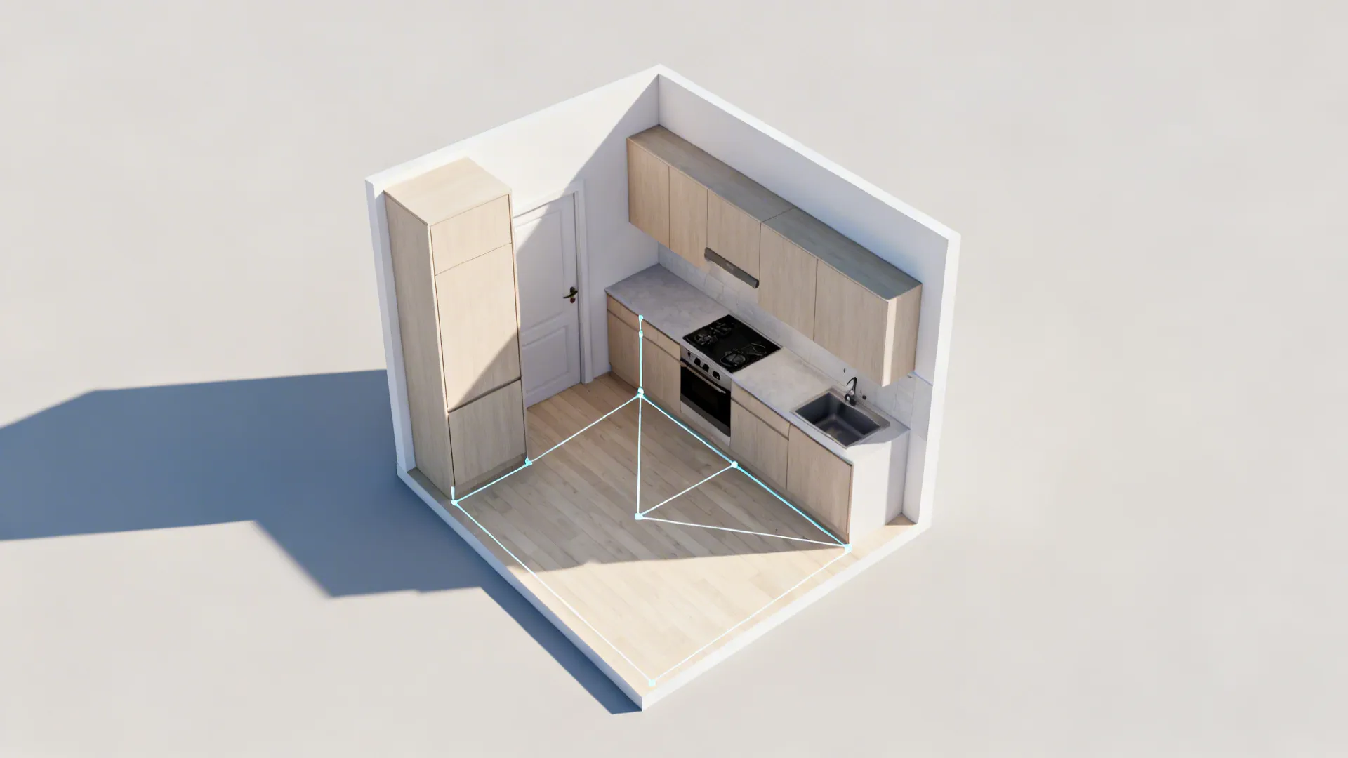 Floor-to-Ceiling Tall Cabinets for Vertical Storage