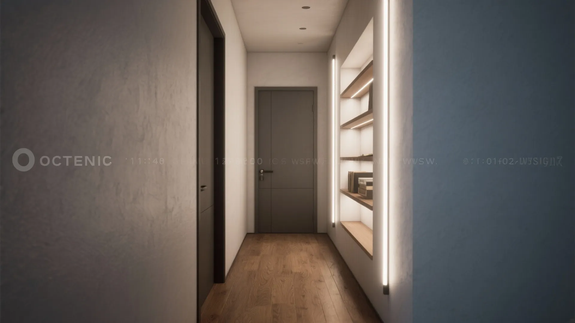 3. Vertical light to emphasize height