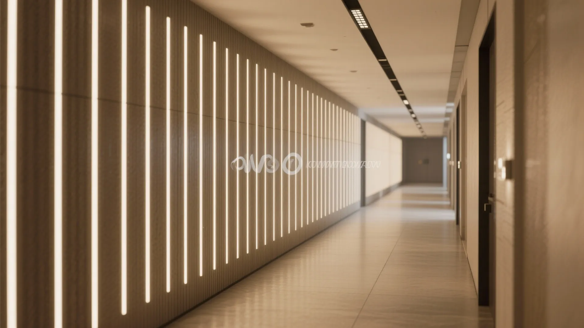 2: Vertical LED Slats for Texture