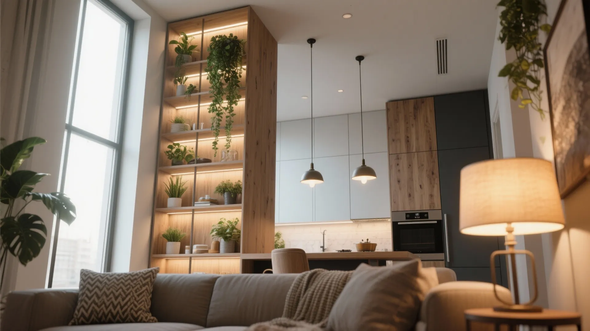 5. Use Vertical Zoning and Layered Lighting