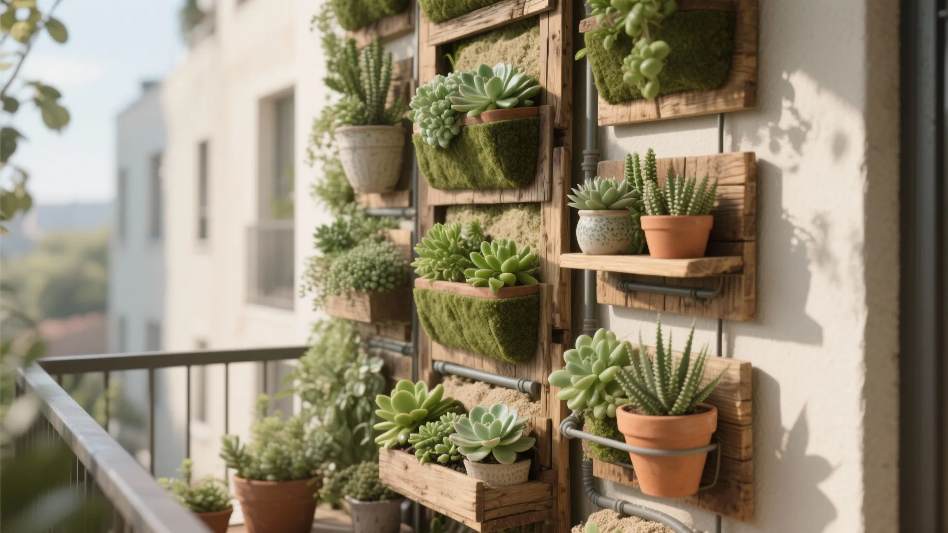 Tip 1: Vertical Living Wall