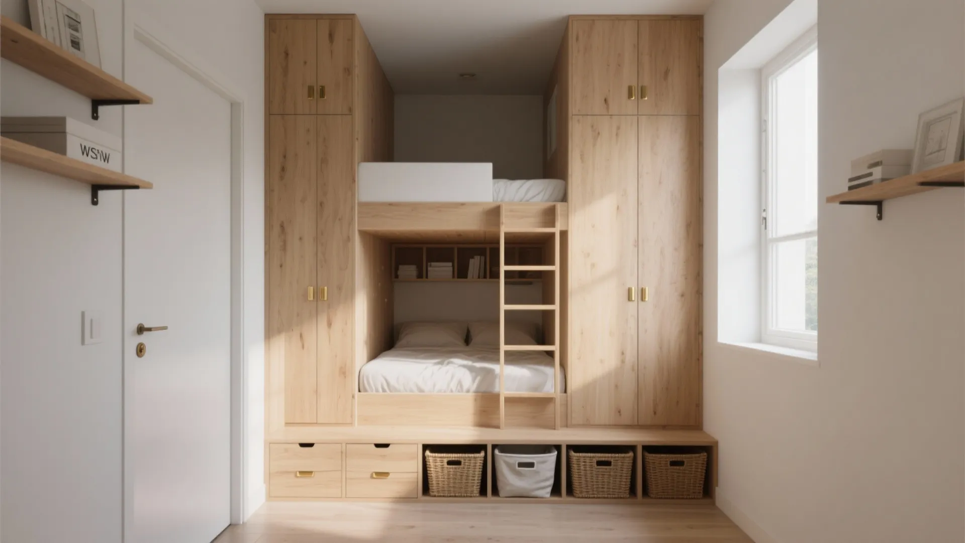 1. Build Up: Vertical Storage and Loft Solutions