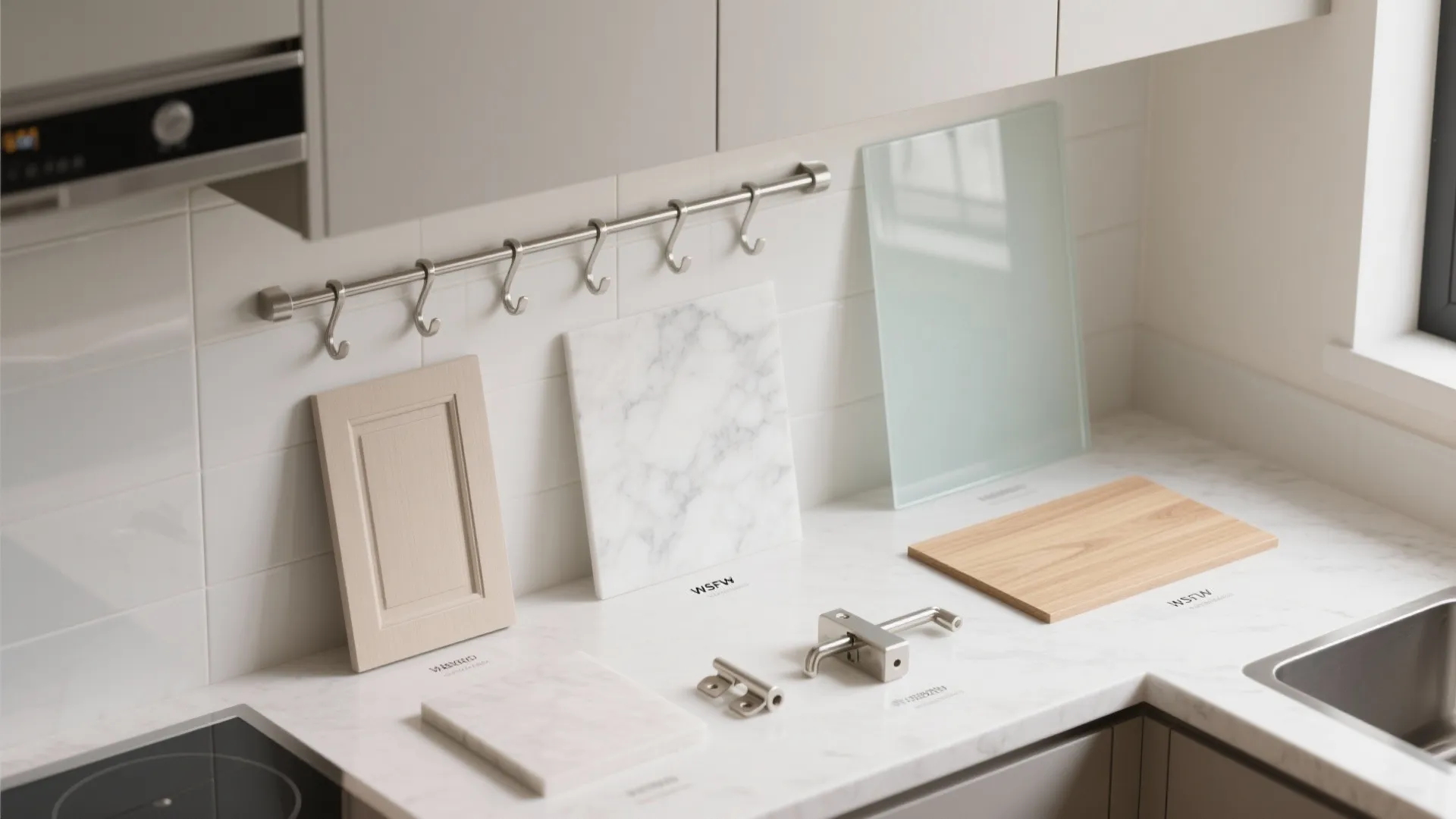 Vertical Zoning: Ceiling-High Cabinets + Rail System