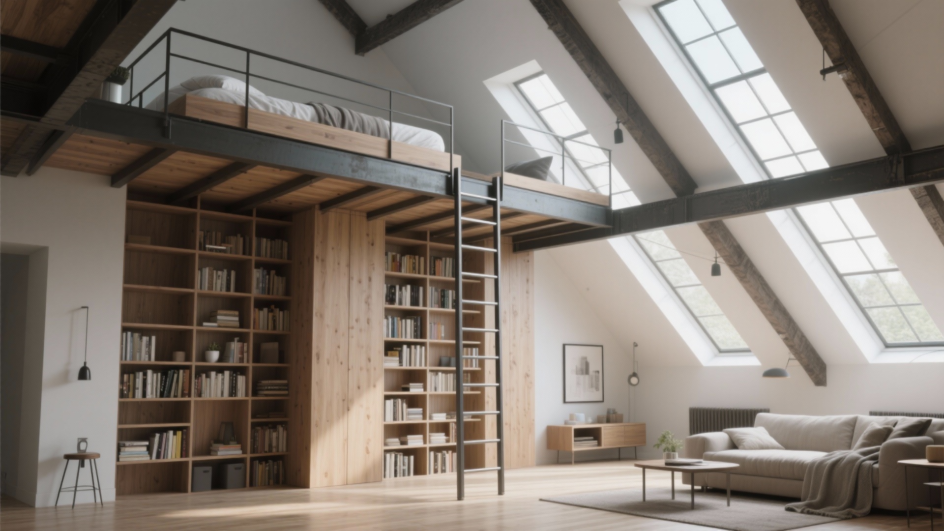 10 Small Living Room Loft Ideas to Maximize Space