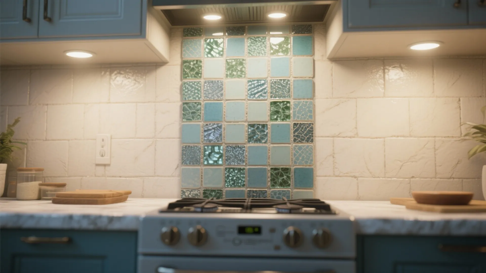4. Vertical Mosaic Accent