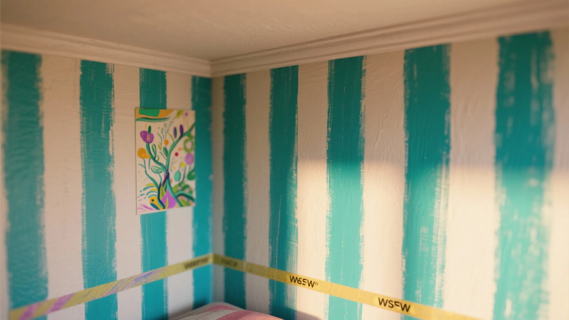 4. Vertical Stripes and Micro-Murals