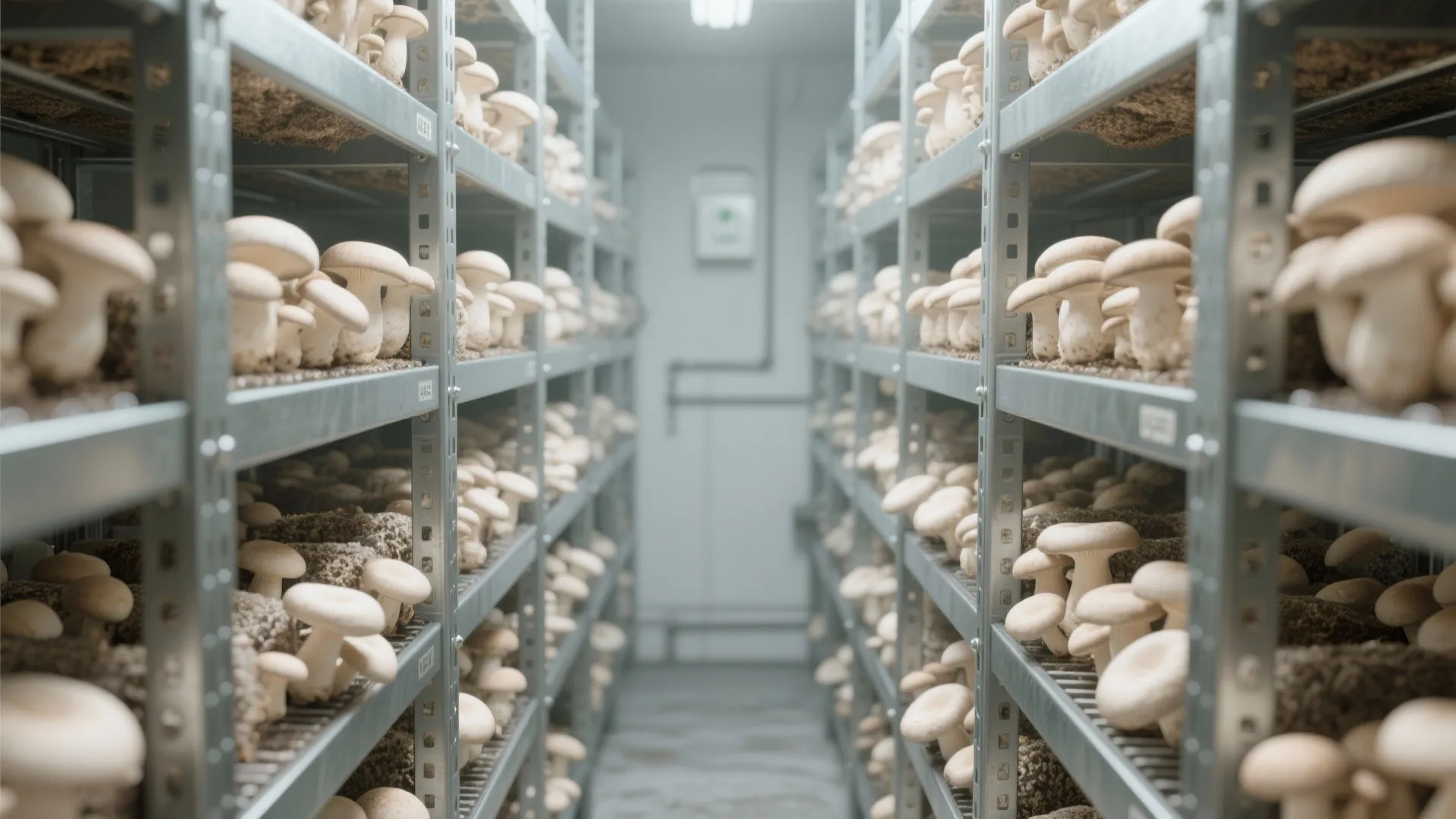 1. Vertical shelving to maximize yield