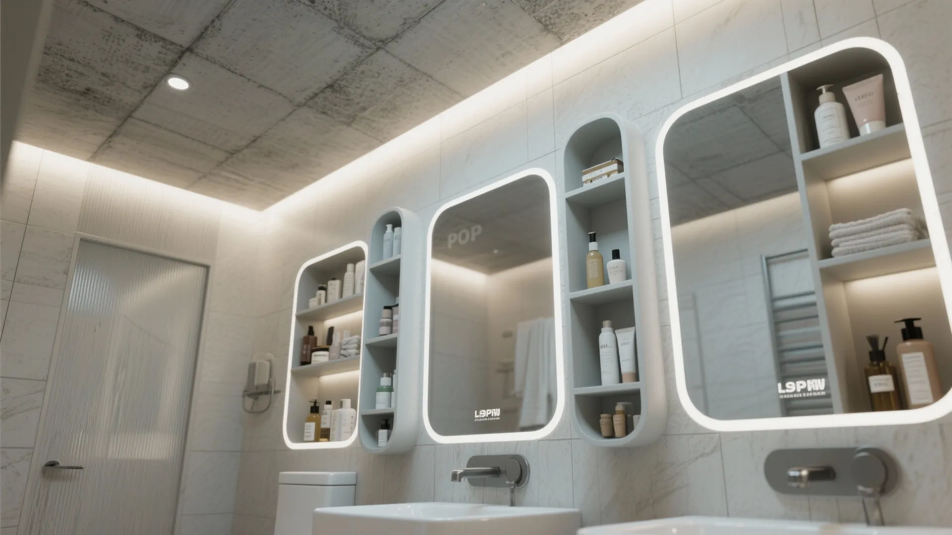 Vertical Storage Niches