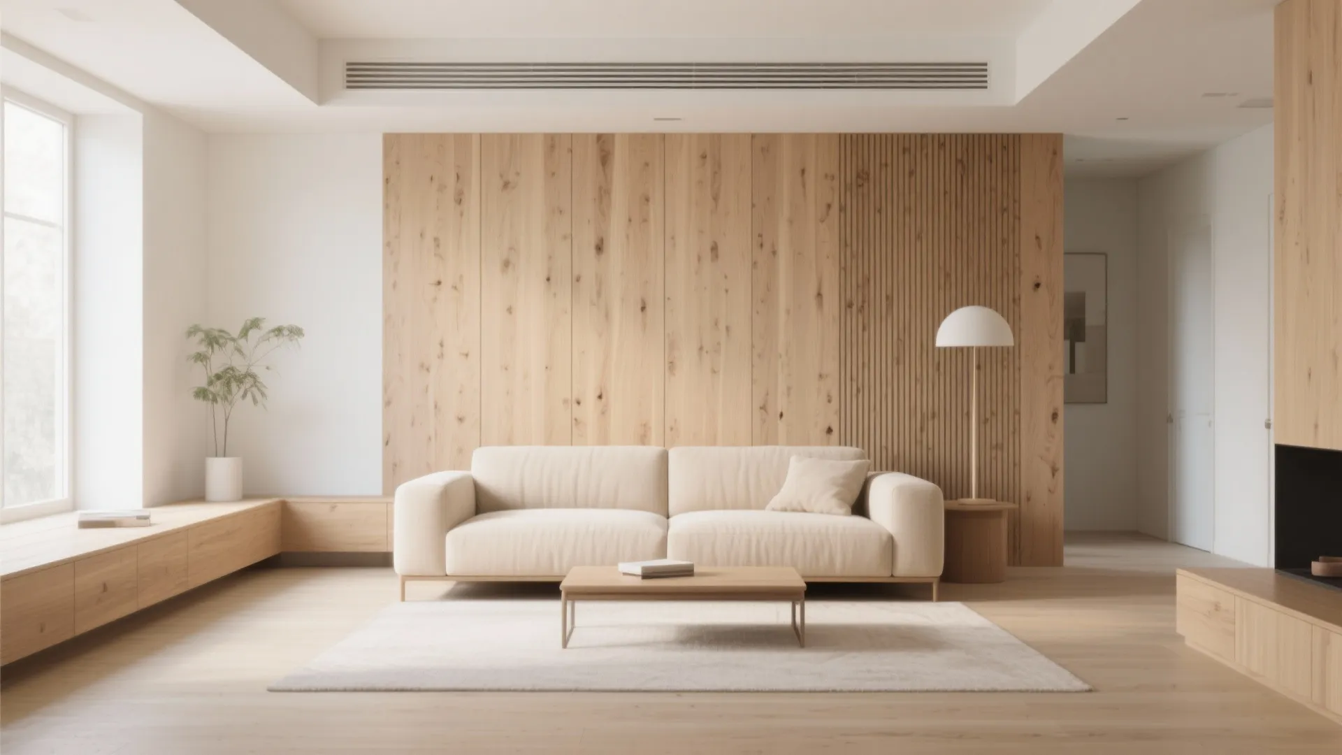 1. Minimalist Vertical Panels