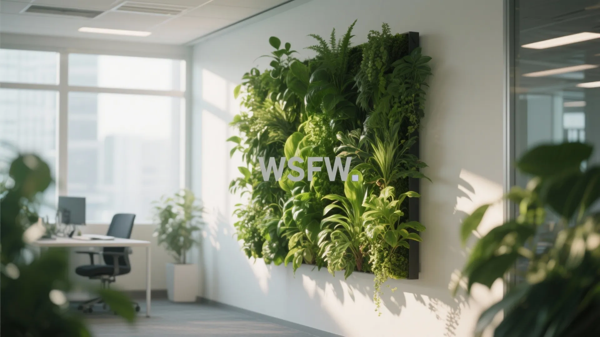 6. Vertical Garden for Fresh Vibes