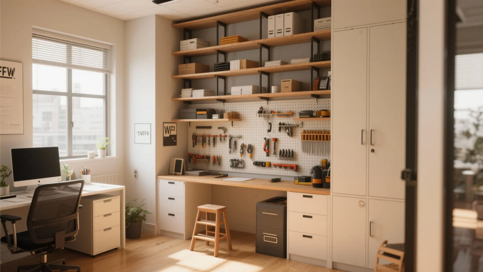 Idea 3: Vertical Workspace Solutions