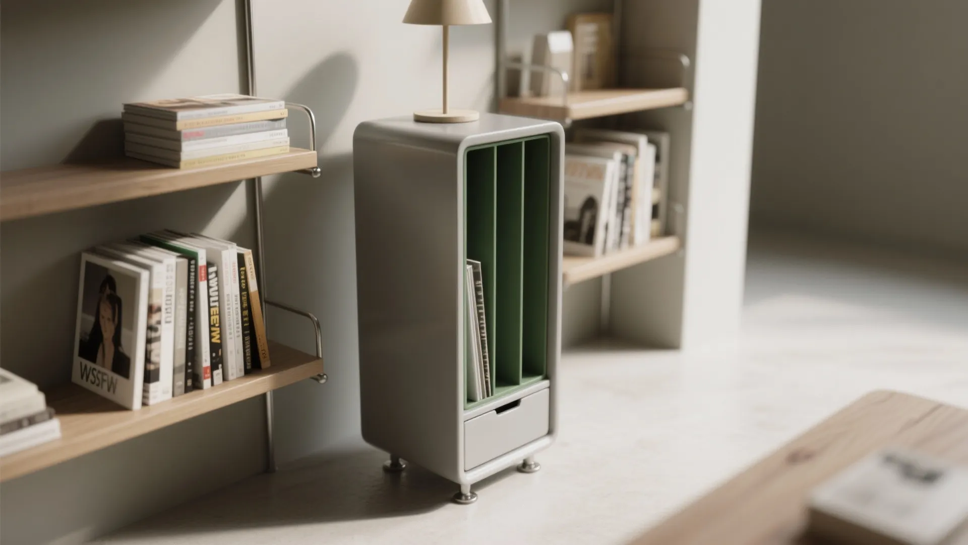 5. The Vertical Organizer End Table
