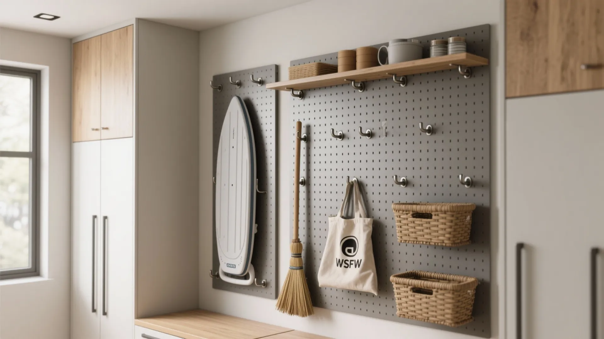 4. Vertical Organizers and Hooks