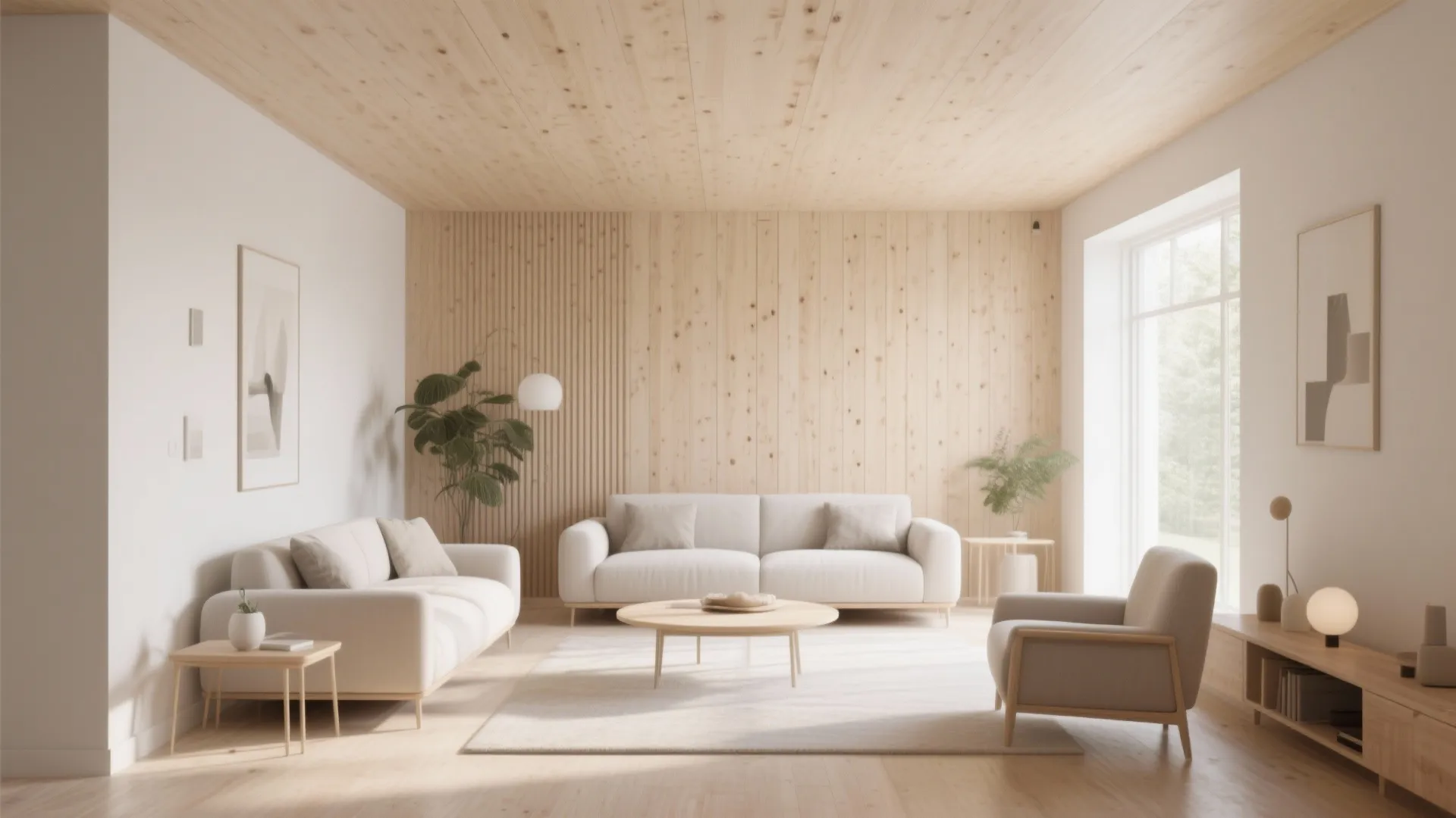 5. Vertical Paneling to Lift the Room