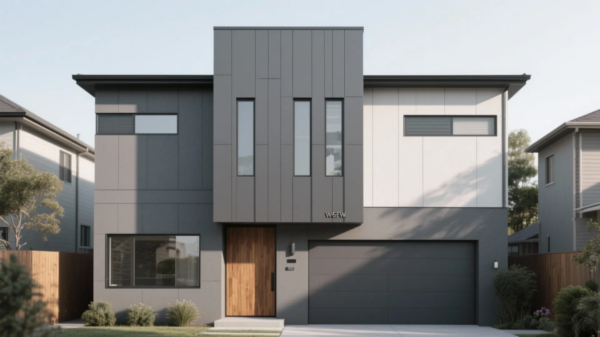 Slim Vertical Panels for Tall, Clean Lines