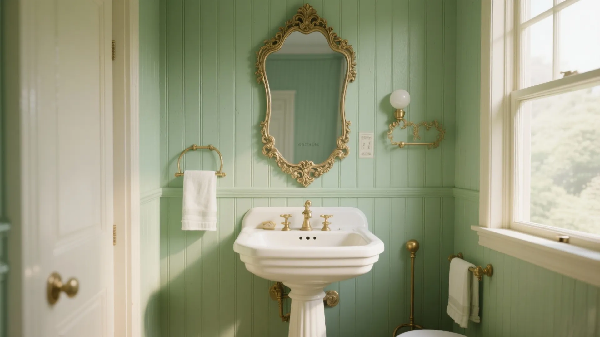 2. Go Vertical with Panels and Mirrors