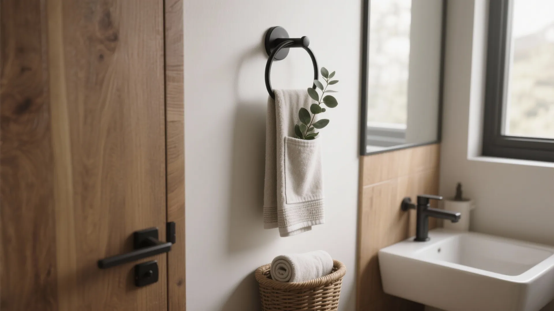 4. The Vertical Pocket (Hanging Presentation)