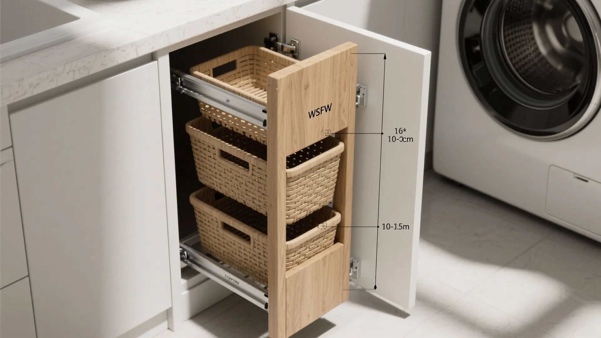 Idea 5: Vertical pull-out tower