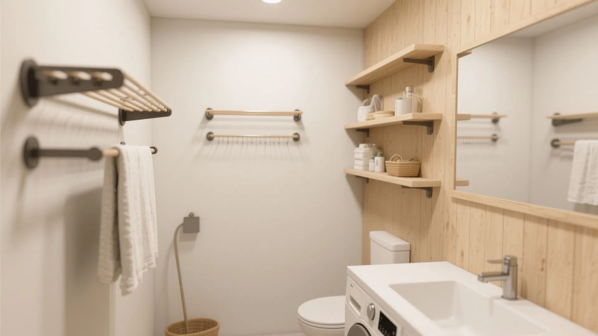 4. Use Vertical Wall Racks