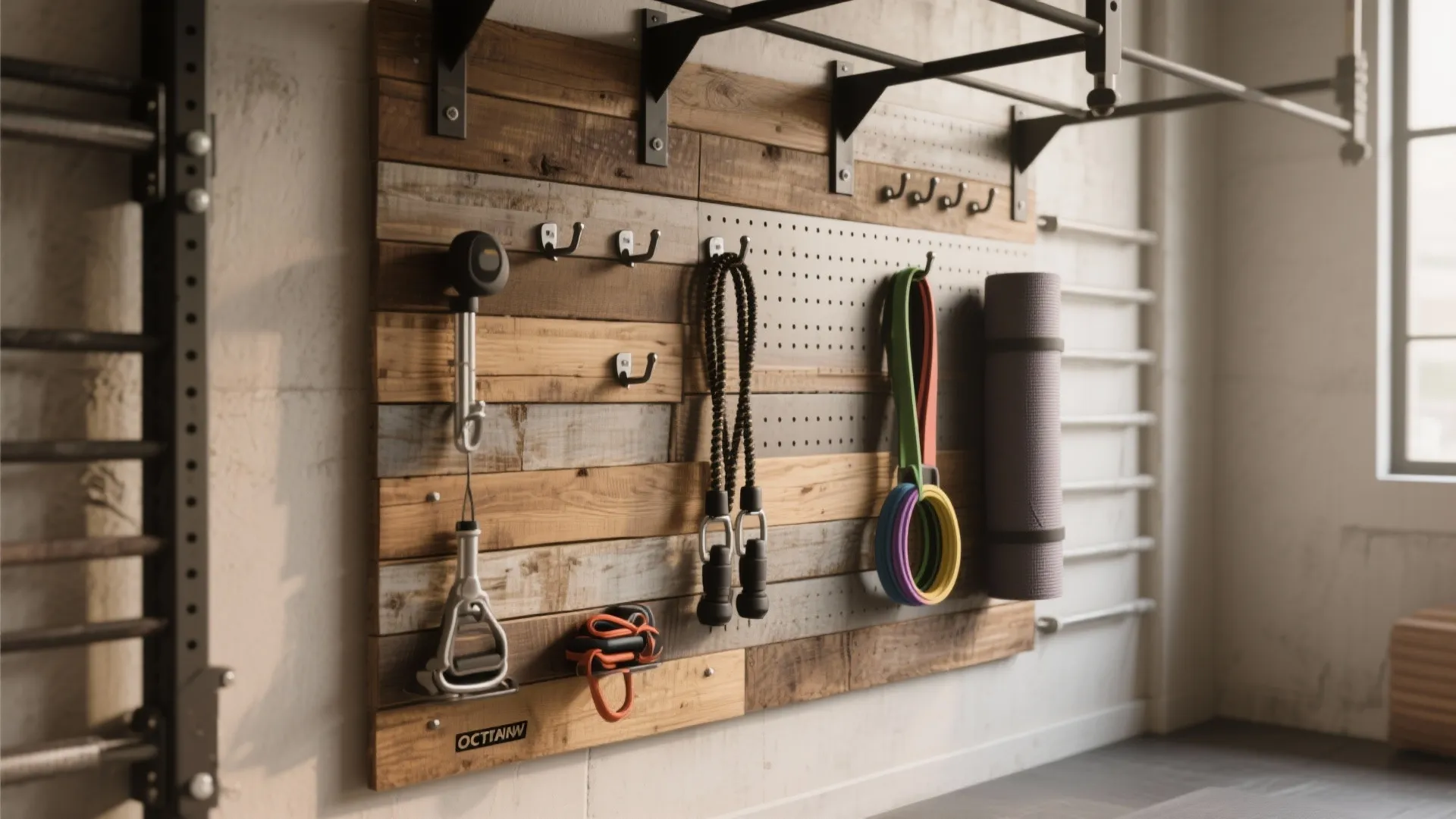 3. Vertical racks and wall systems for invisible order