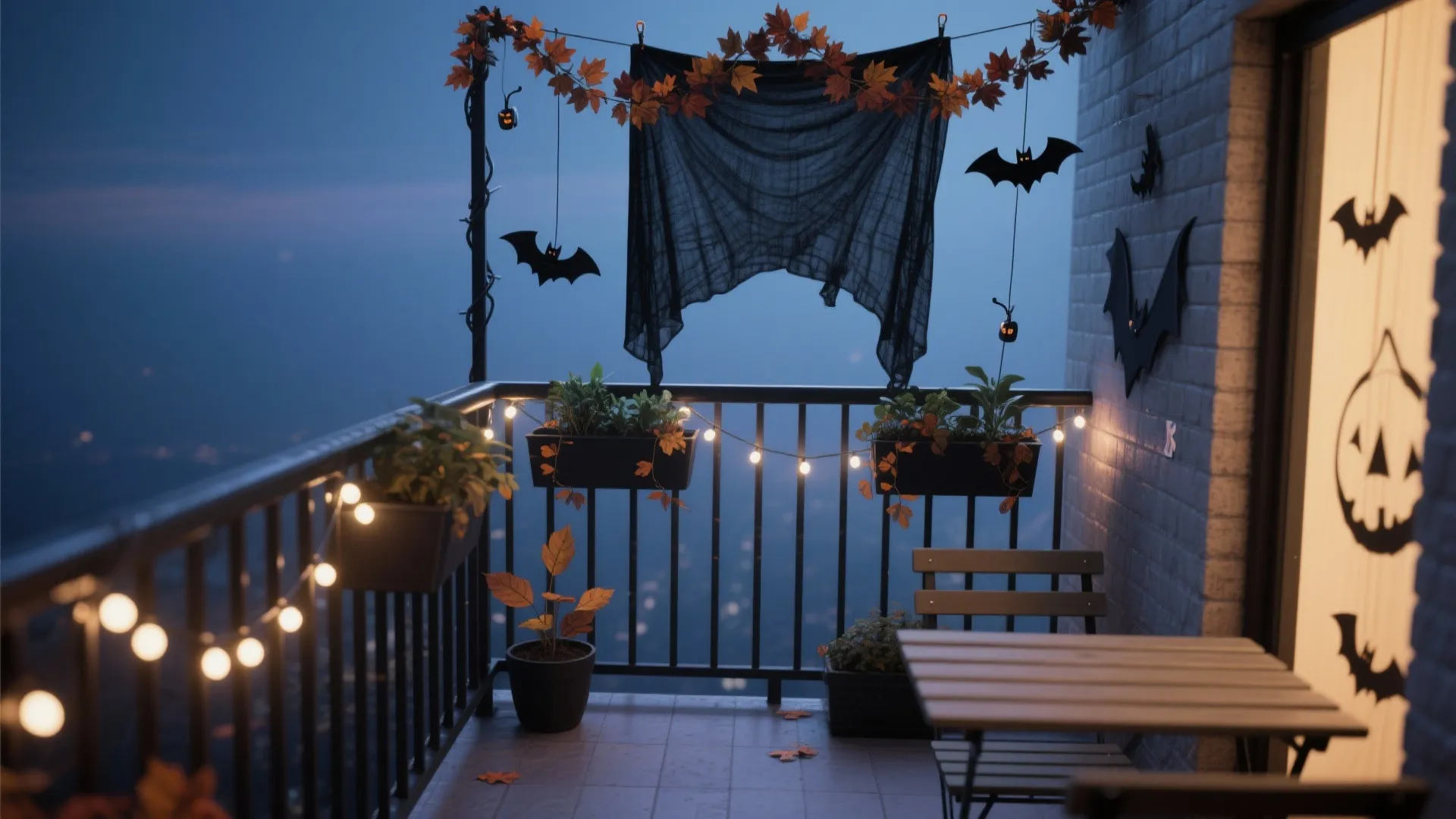 Go Vertical: Rail Garlands, Hanging Props, and No-Drill Fixes