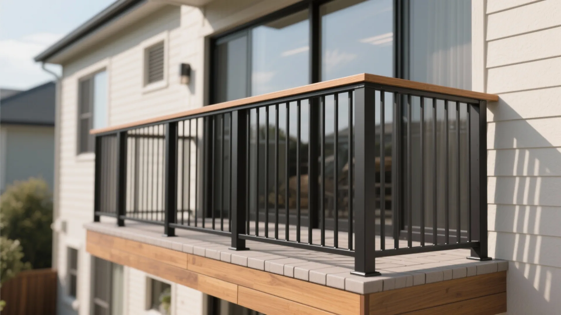 Vertical Balusters for Classic Safety and Kid-Friendliness