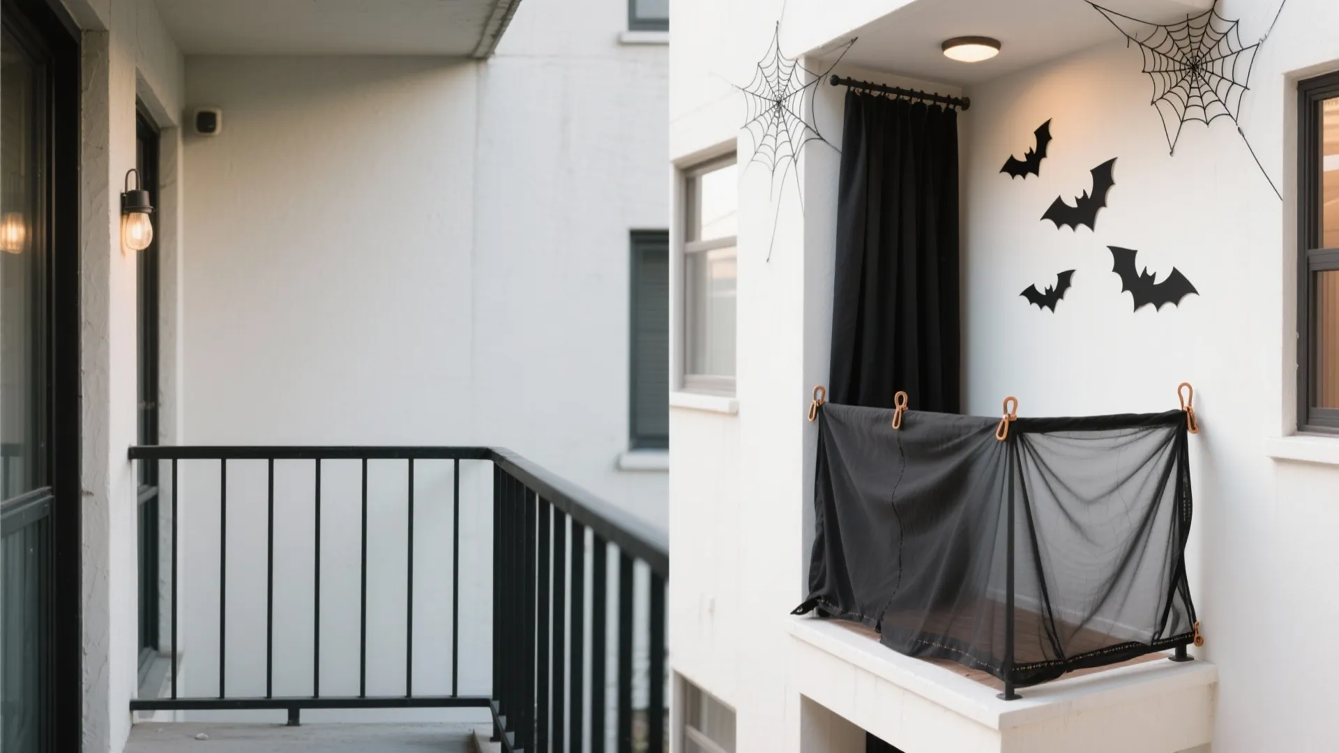 Vertical Decor That Maximizes Railings and Walls