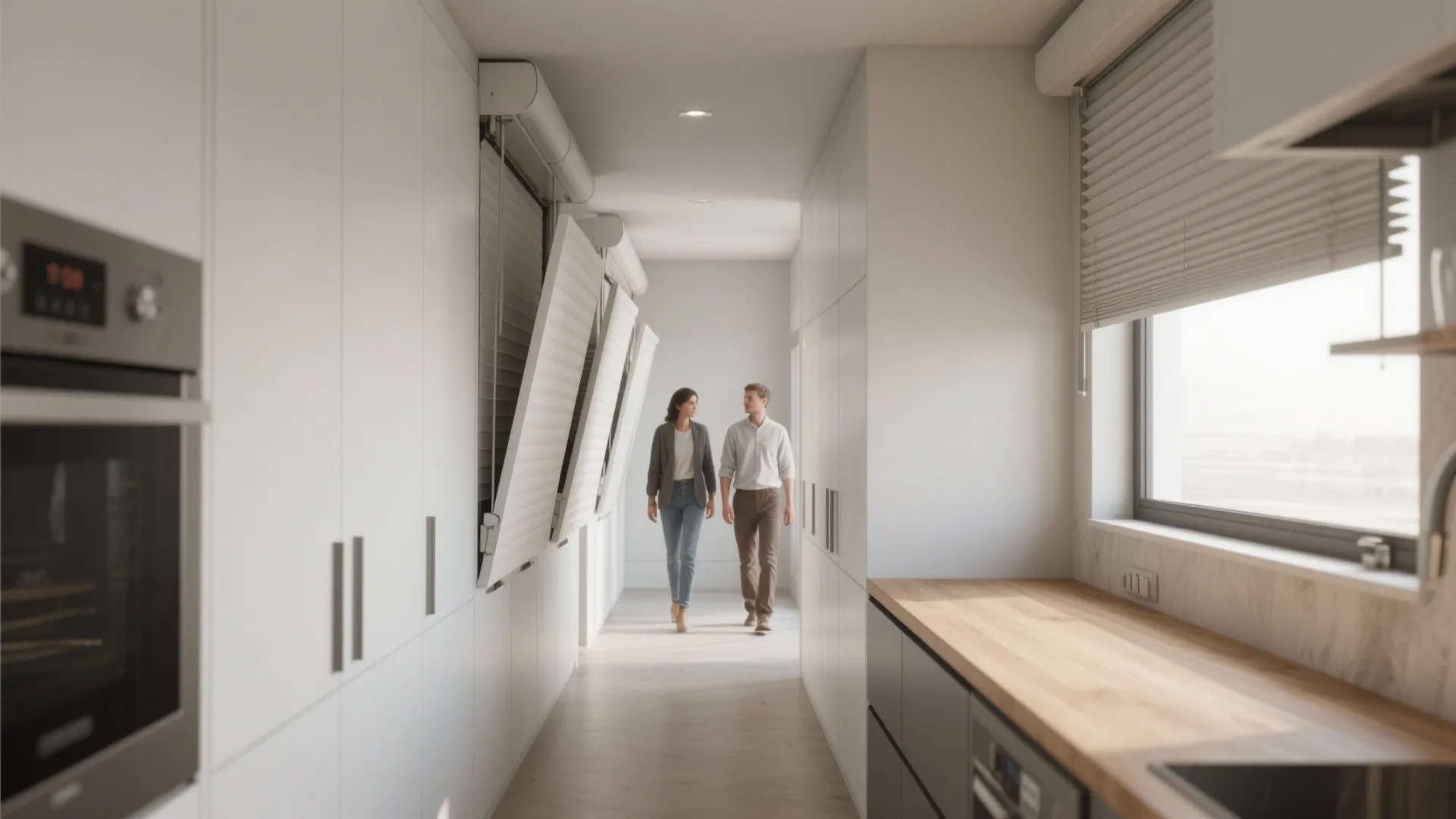 1. Think vertical — use roll-up doors to free aisle space